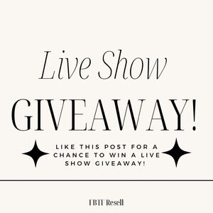 LIVE SHOW HOST GIVEAWAY!! ❤️🛍️